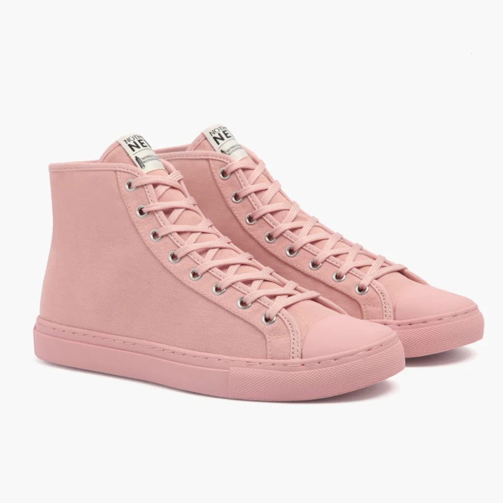 Pink High Top Sneakers