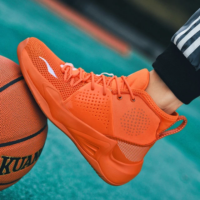 Orange Basketball Shoes