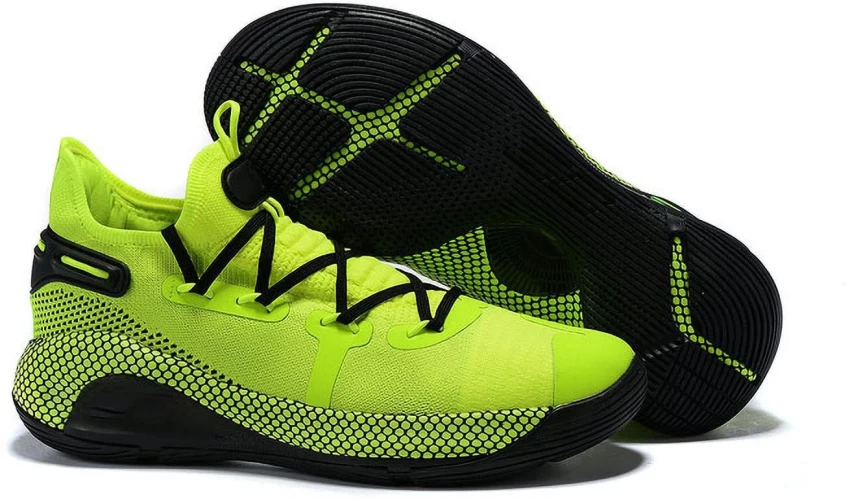 Neon Basketball Shoes