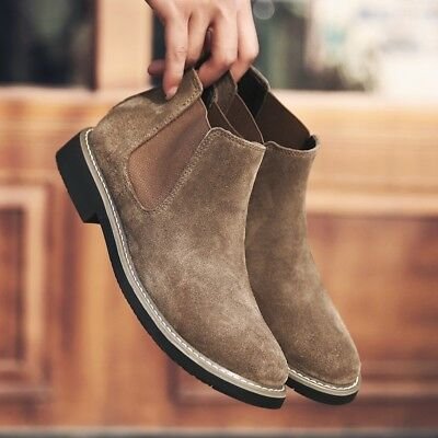 Slip-On Ankle Boots for Men