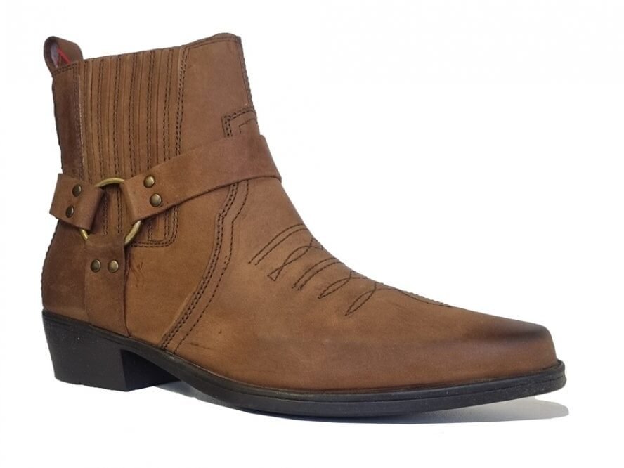 Cowboy Ankle Boots for Men