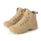 yellow Combat Boots Outdoor Hiking Shoes