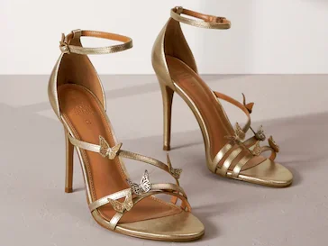 Gold Fashion High Heels